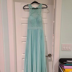 Mint Floor Length Gown